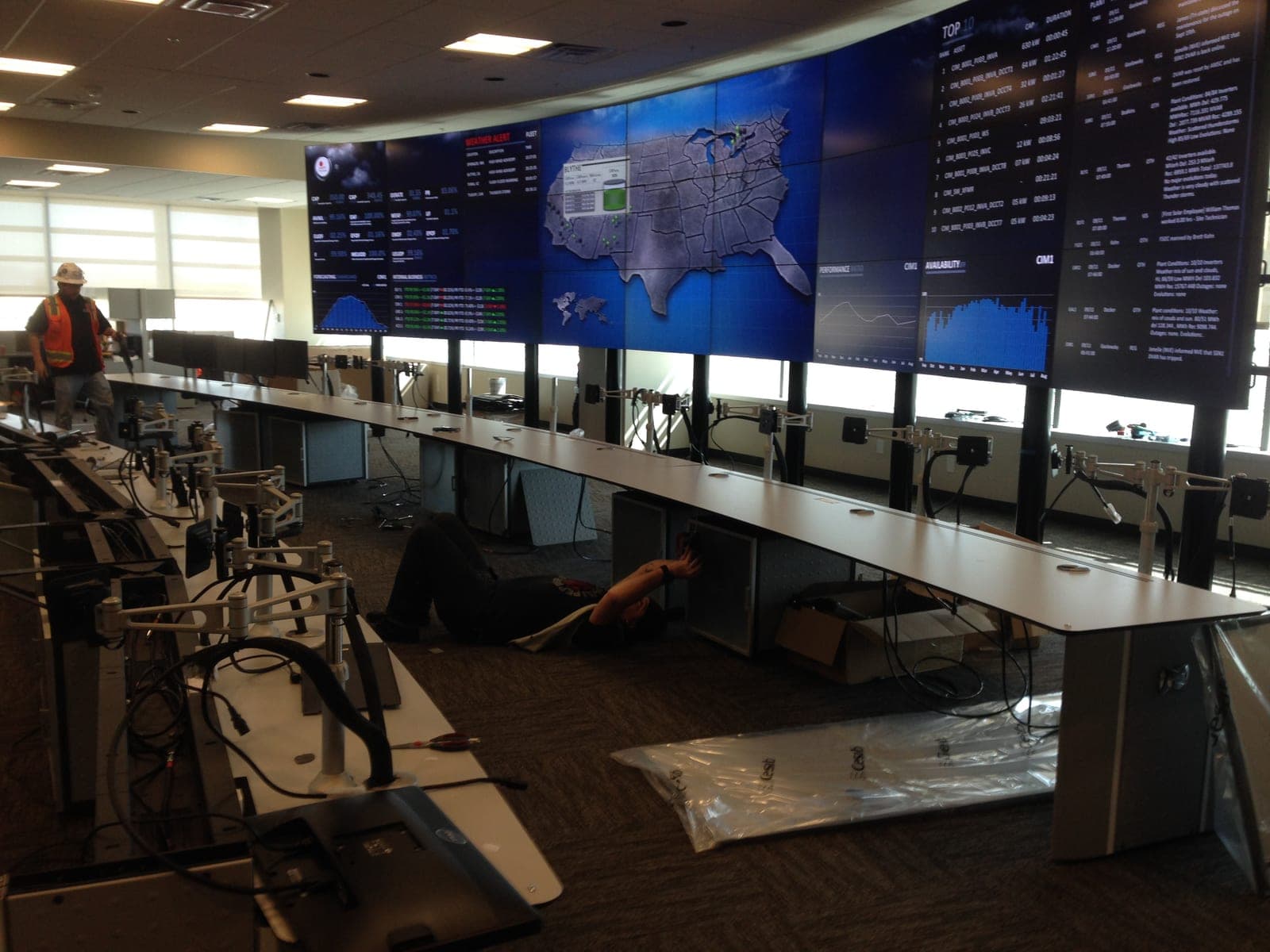 Panasonic NOC/SOC environment with integrated AV