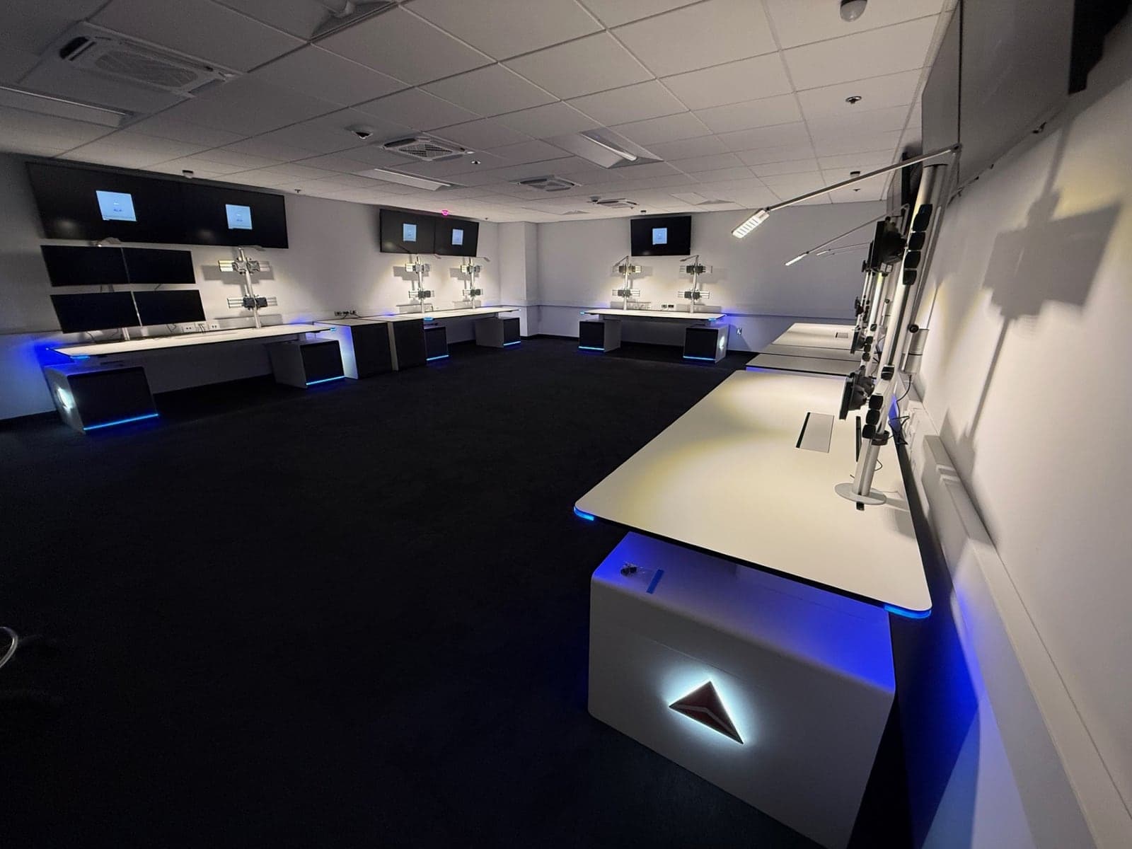 Transportation Control Room Consoles control room by Fountainhead