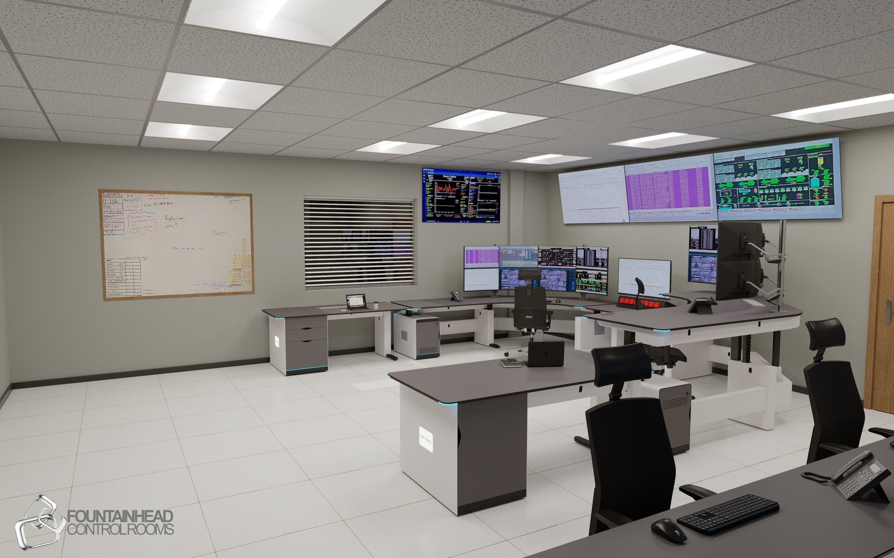 Invenergy utility control room operations