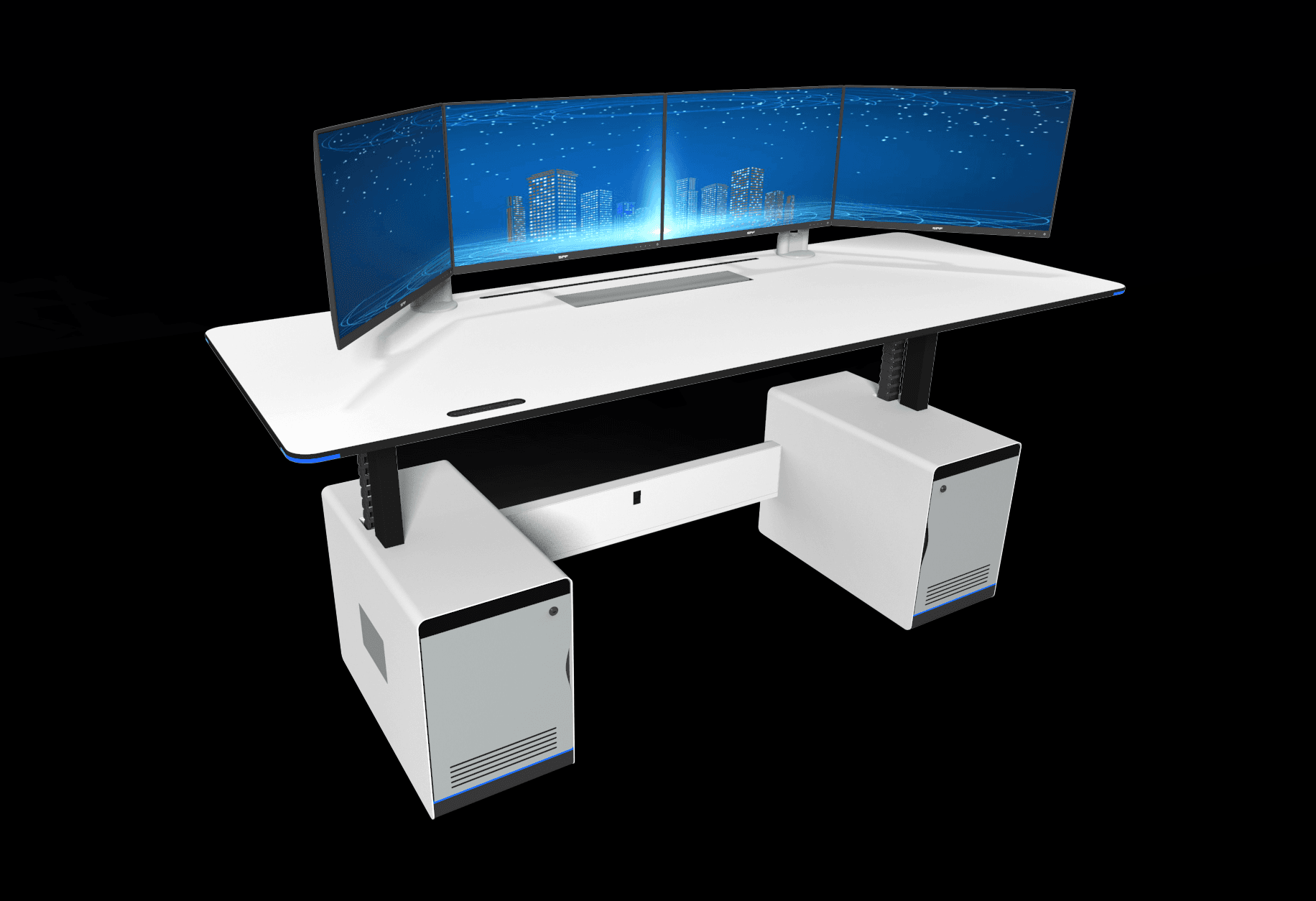 Elite AIR multiple row and curved configuration options