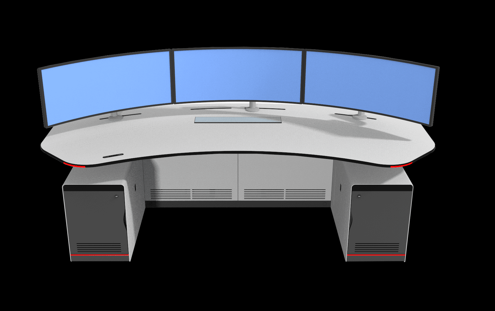 Elite AIR Max console render with lifting columns