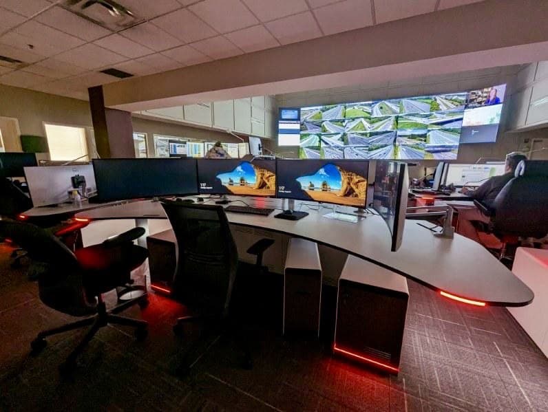 Elite AIR Max High-Capacity consoles installed at Tennessee DOT Traffic Management Center