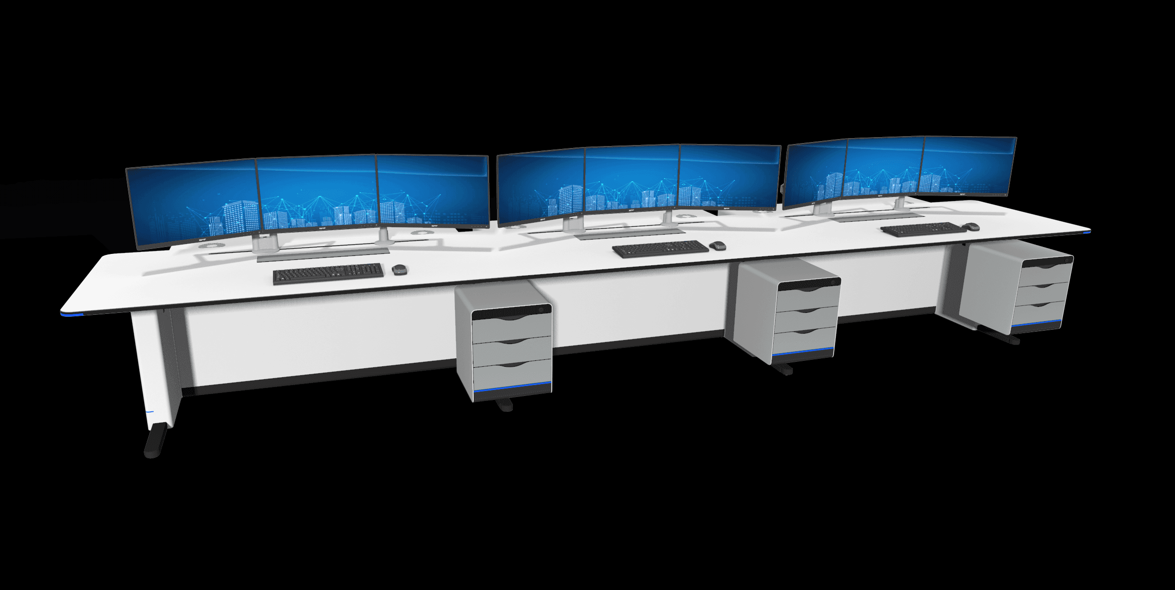 Elite FIX single-operator console render