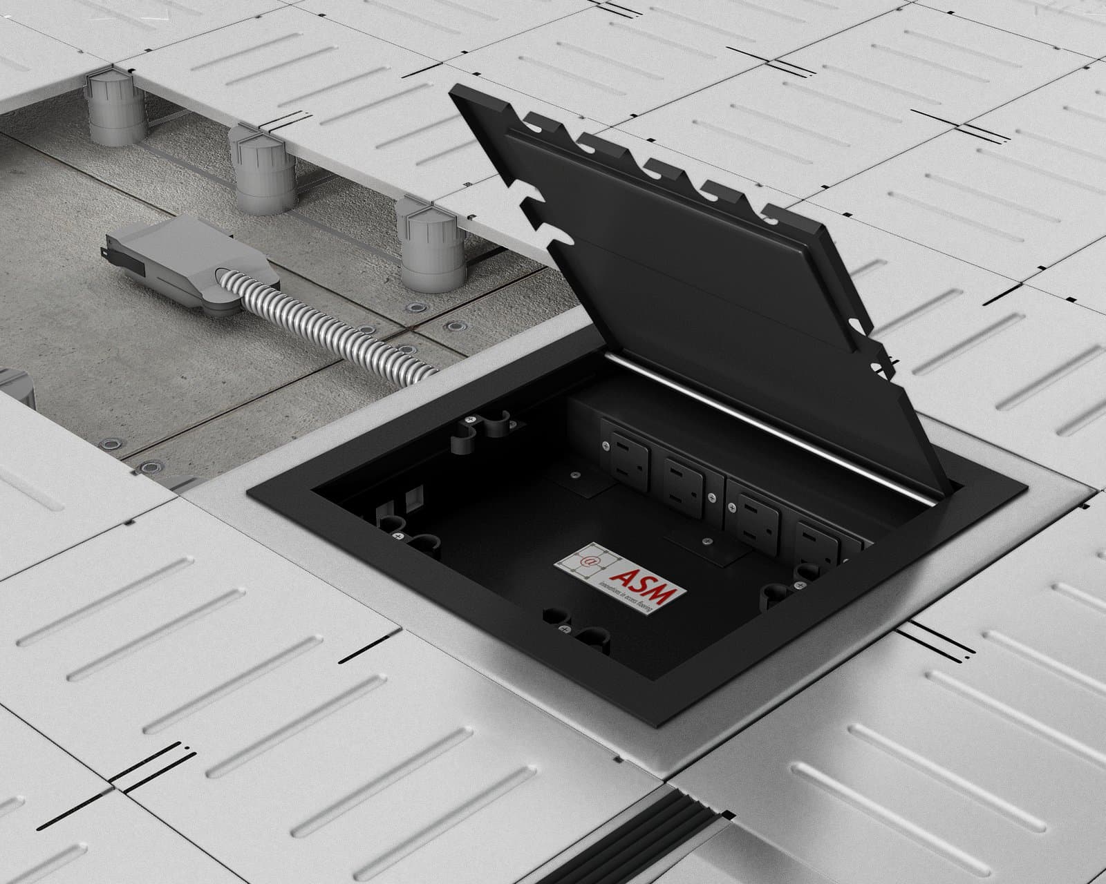 In-Floor Electrical Box