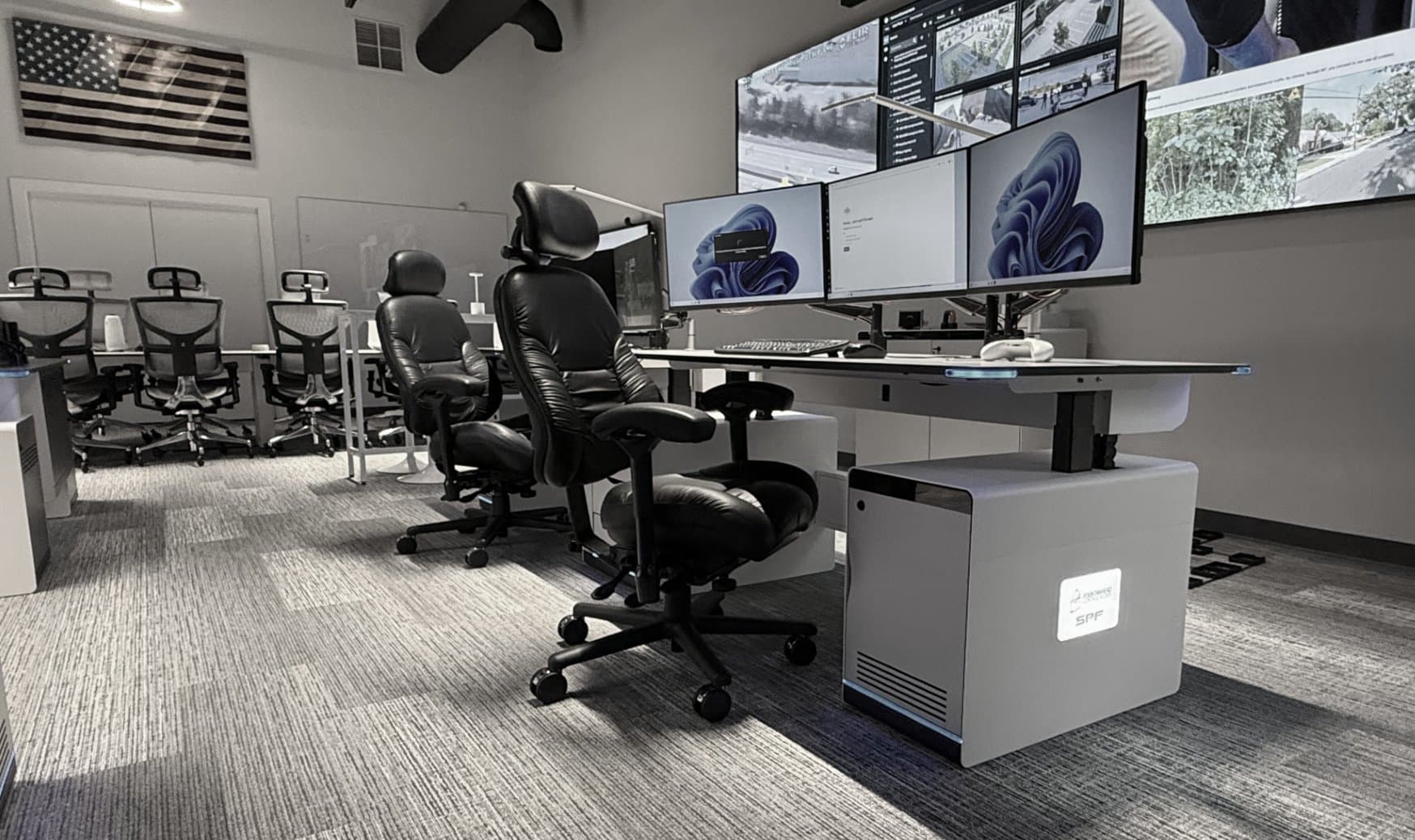 Operator Seating control room console