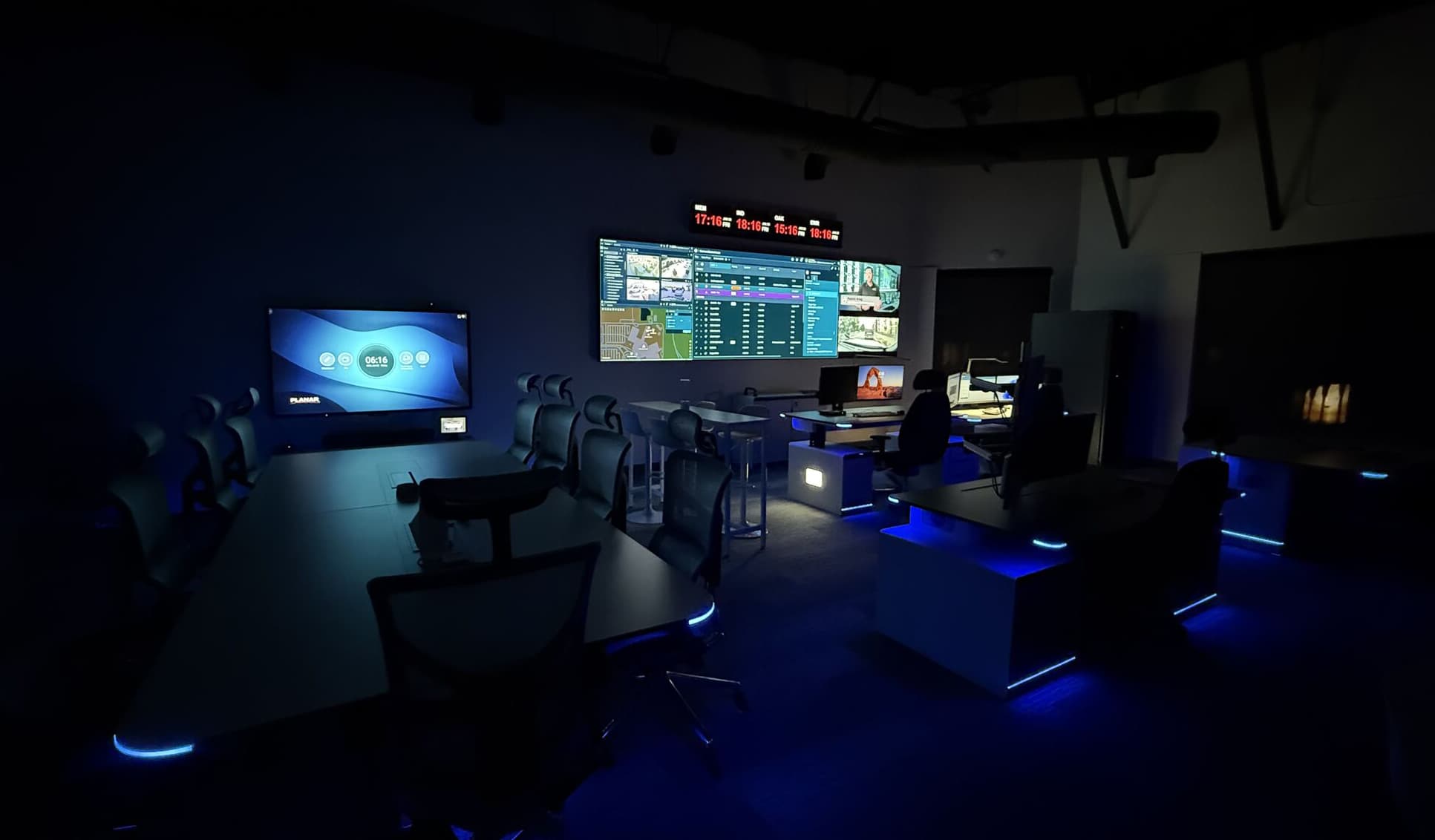 Fountainhead Control Rooms live showroom in Norcross, GA
