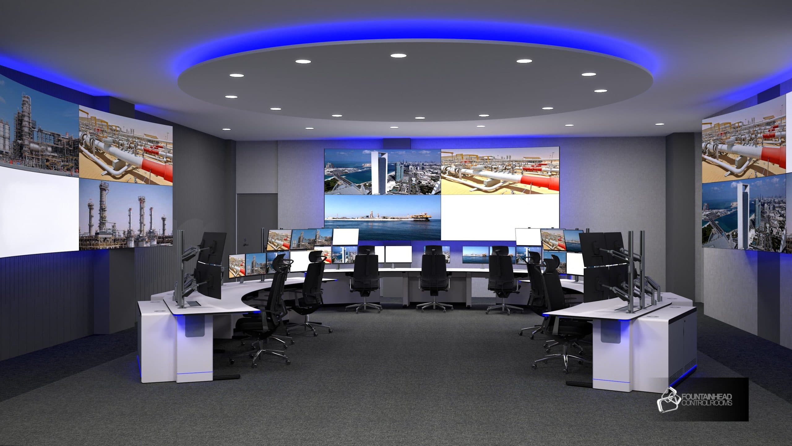 Using Phenolic and Higher Quality Materials for Control Room Console Furniture