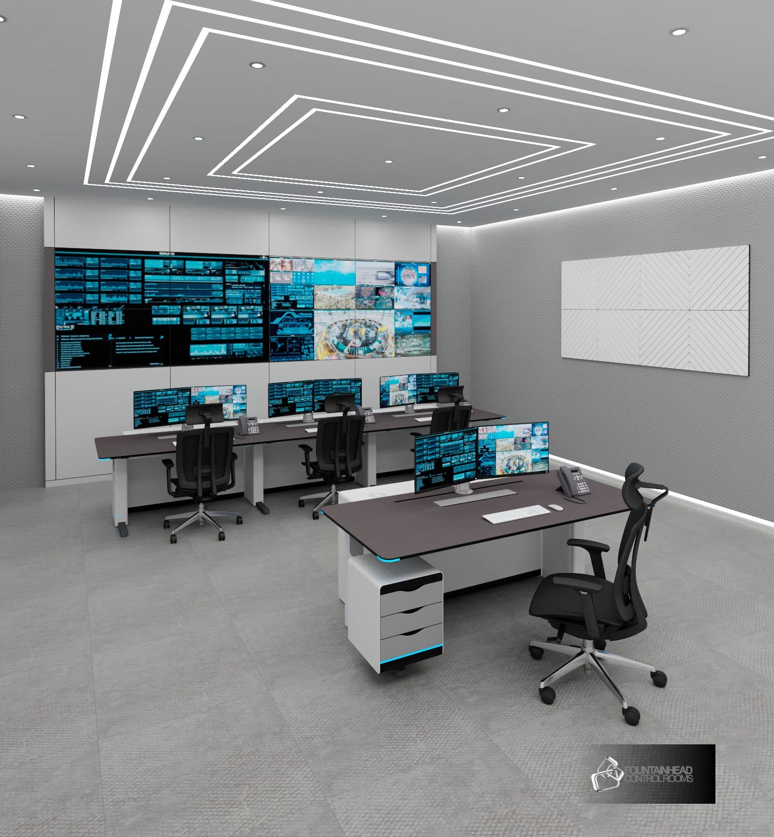How Fountainhead Uses Intelligent Furniture Design in a Mission Critical Control Room Console