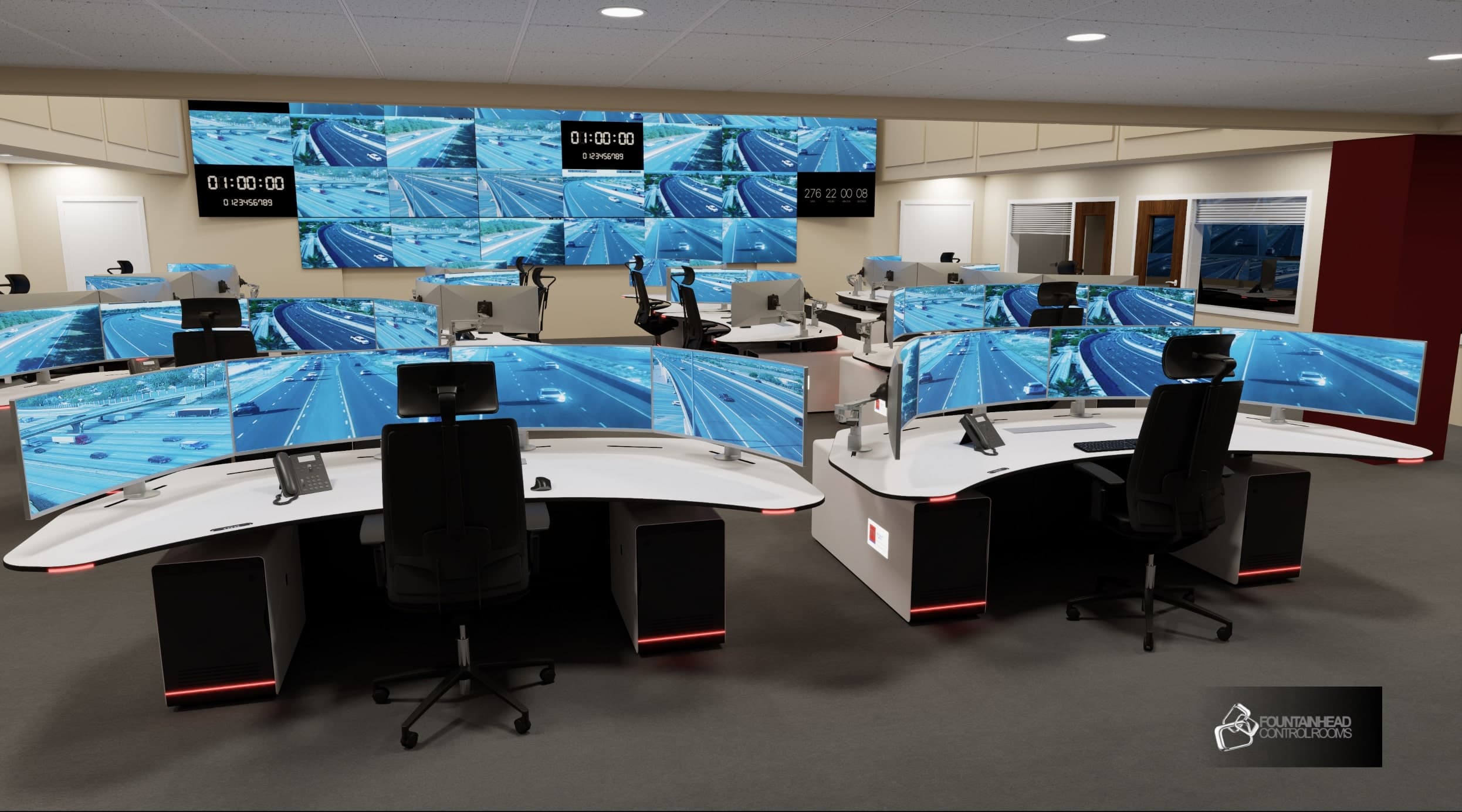 5 Reasons Fountainhead Leads the Way in Control Room Design and Construction