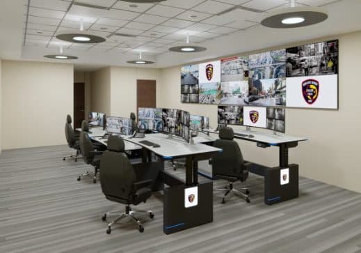 Fountainhead Control Rooms Collaborates on New Real-Time Crime Center Project