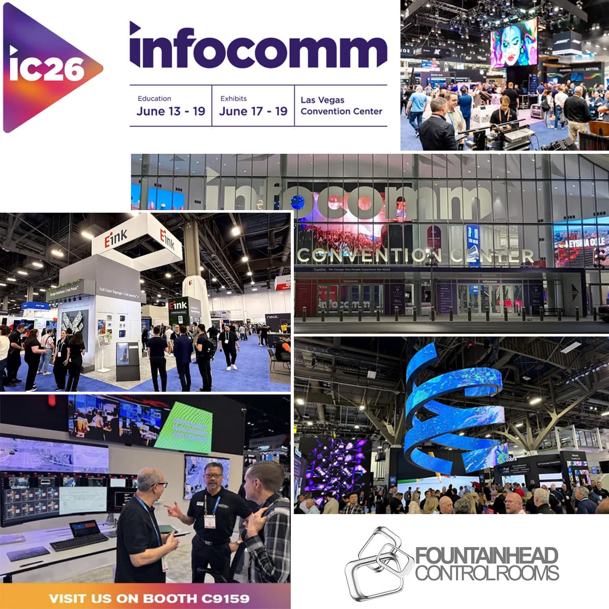 Fountainhead Control Rooms to Attend InfoComm 2026 in Las Vegas