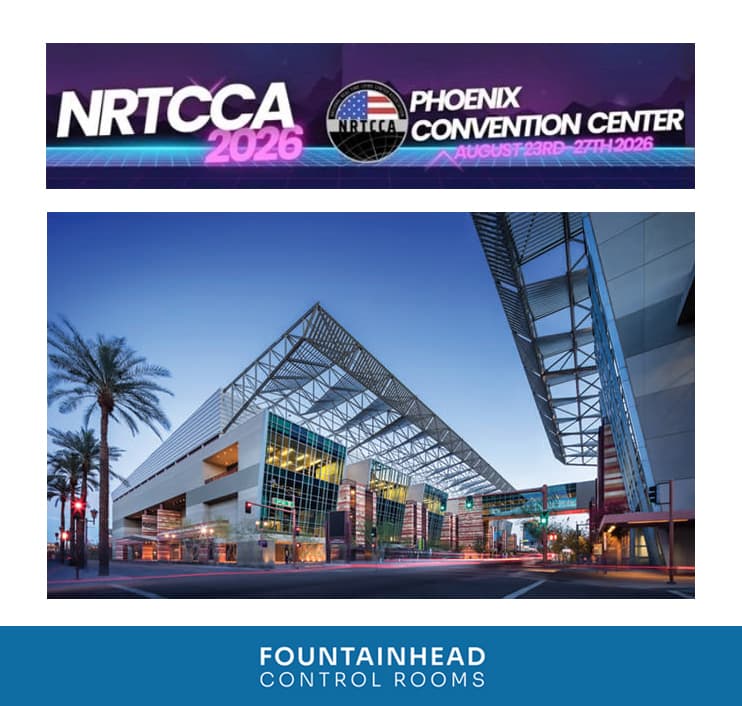 Fountainhead Control Rooms Proud to Sponsor NRTCCA 2026