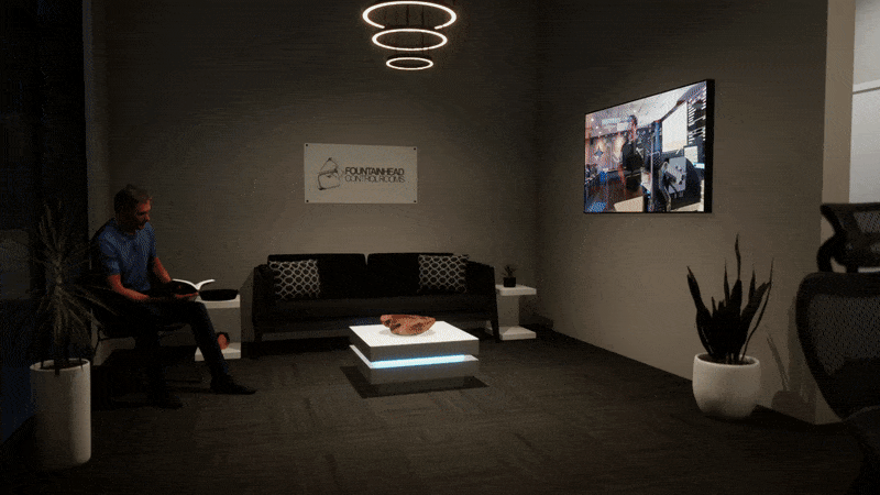 FCReality immersive control room walkthrough