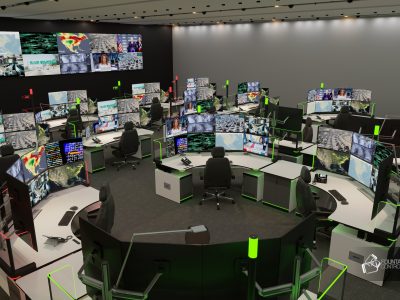 Dispatch Center Console Furniture